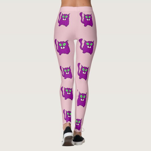 Sexy Vampire Mew Cat Leggings (Achterkant)