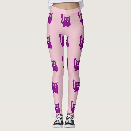 Sexy Vampire Mew Cat Leggings (Voorkant)