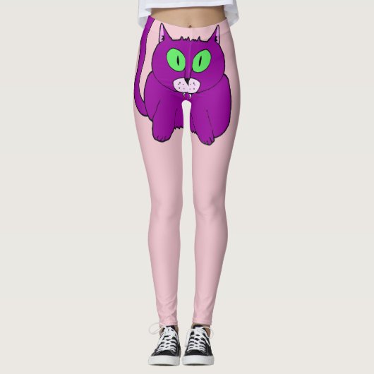 Sexy Vampire Mew Cat Leggings (Voorkant)