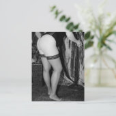 Sexy visnetten foto briefkaart (Staand voorkant)