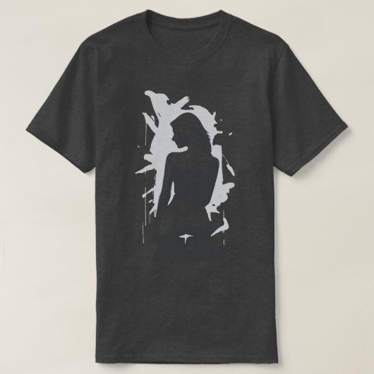 sexy vrouw t-shirt (Design voorkant)