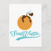 Sexy Waffle Poster Briefkaart (Voorkant)