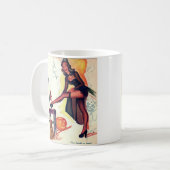 Sexy Witch  Halloween Coffee Mok (Voorkant links)