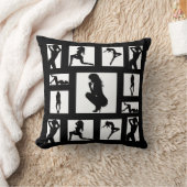 Sexy Woman's Silhouette Kussen (Deken)