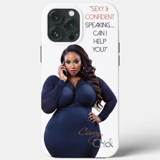 Sexy & zelfverzekerd spreken...Kan ik u helpen? Case-Mate iPhone Case (Achterkant)