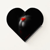 Sexy Zwoele Schattigee Valentijn Hart Notitieboek  (Achterkant)