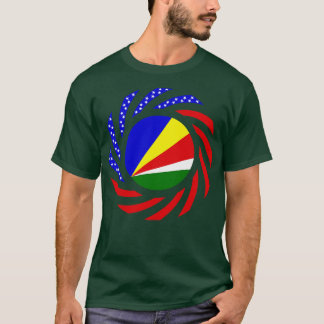 Seychellen - Amerikaanse Multinationale Patriot-vl T-shirt