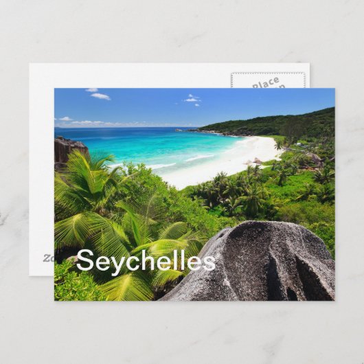 Seychellen Briefkaart (Voorkant / Achterkant)