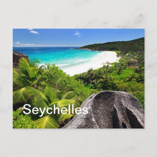 Seychellen Briefkaart (Voorkant)