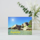 Seychellen Briefkaart (Staand voorkant)