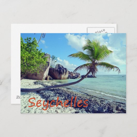 Seychellen Briefkaart (Voorkant / Achterkant)