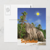 Seychellen Briefkaart (Voorkant / Achterkant)