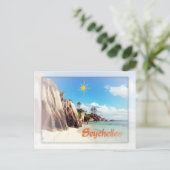 Seychellen Briefkaart (Staand voorkant)