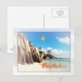 Seychellen Briefkaart (Voorkant / Achterkant)