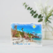 Seychellen Briefkaart (Staand voorkant)