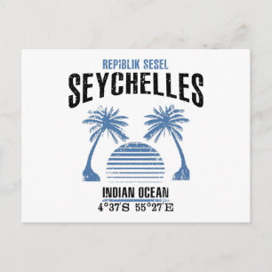 Seychellen Briefkaart