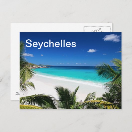 Seychellen Briefkaart (Voorkant / Achterkant)