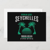 Seychellen Briefkaart (Voorkant / Achterkant)