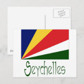 Seychellen Briefkaart (Voorkant / Achterkant)