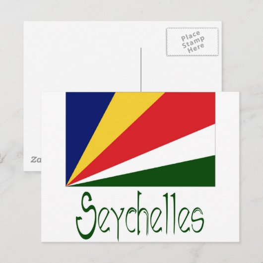Seychellen Briefkaart (Voorkant / Achterkant)