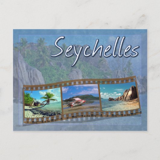 Seychellen Briefkaart (Voorkant)