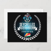 Seychellen Briefkaart (Voorkant / Achterkant)