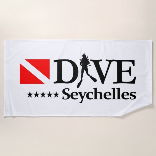 Seychellen DV4 Strandlaken (Voorkant)