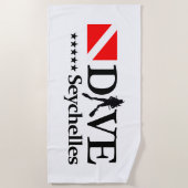 Seychellen DV4 Strandlaken (Voorkant)
