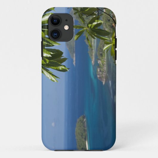 Seychellen, eiland Mahe. Westkust van Case-Mate iPhone Case (Achterkant)