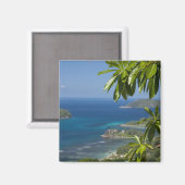 Seychellen, eiland Mahé. Westkust van Magneet (Voorkant / Achterkant)