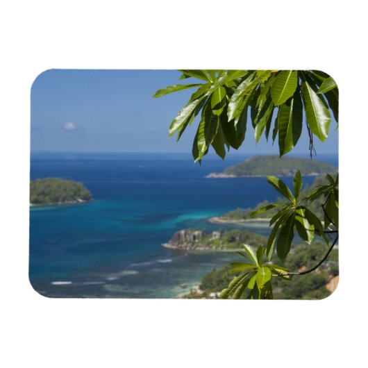 Seychellen, eiland Mahé. Westkust van Magneet (Horizontaal)