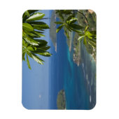 Seychellen, eiland Mahé. Westkust van Magneet (Verticaal)