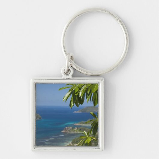 Seychellen, eiland Mahe. Westkust van Sleutelhanger (Voorkant)