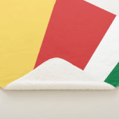 Seychellen Flag Independence Day Love Heart Sherpa Deken (3/4)