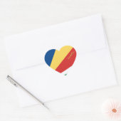 Seychellen Hart Sticker, Patriotten Seychellen Vla Hart Sticker (Envelop)