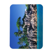 Seychellen. Ilot St. Pierre (bij Praslin) Magneet (Verticaal)