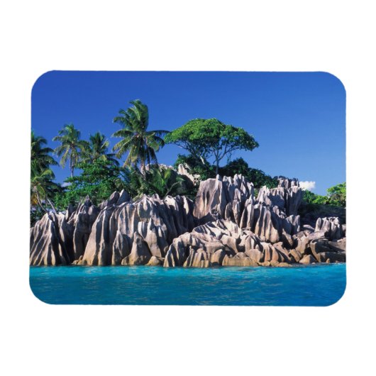 Seychellen. Ilot St. Pierre (nabij Praslin Magneet (Horizontaal)