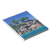 Seychellen. Ilot St. Pierre (nabij Praslin) Notitieblok (Schuin)