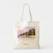 Seychellen Indische  sunset souvenir Ma Tote Bag (Achterkant)