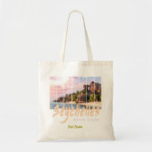 Seychellen Indische  sunset souvenir Ma Tote Bag (Voorkant)