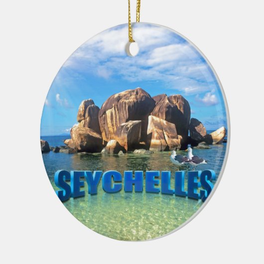 Seychellen Keramisch Ornament (Links)