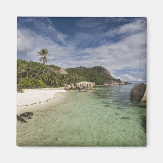 Seychellen, La Digue eiland, L'Union Estate 2 Magneet (Voorkant)