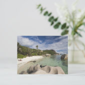 Seychellen, La Digue Island, L'Union Estate Briefkaart (Staand voorkant)