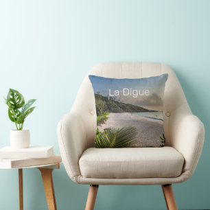 Seychellen La Digue Sunset Beach Holiday Souvenir Kussen