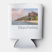 Seychellen La Digue  Sunset Holiday Gift Blikjeskoeler (Voorkant)