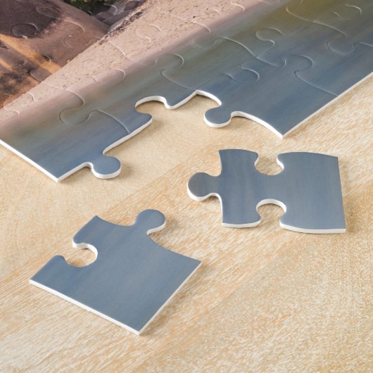 Seychellen La Digue  Sunset Holiday Gift Legpuzzel (Zijkant)