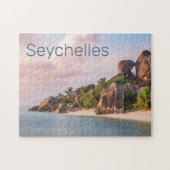 Seychellen La Digue  Sunset Holiday Gift Legpuzzel (Horizontaal)