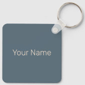 Seychellen La Digue  Sunset Holiday Gift Sleutelhanger (Achterkant)