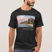 Seychellen La Digue  Sunset Holiday Gift T-shirt (Voorkant)