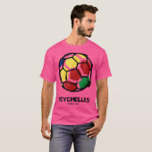 Seychellen Landenvlag T-shirt (Voorkant volledig)